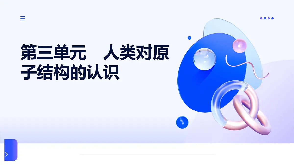 专题二 研究物质的基本方法 第三单元 人类对原子结构的认识 高一化学课件(苏教版2019)第1页