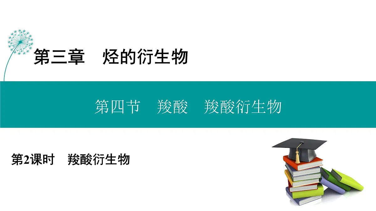 人教版高中化学选修3 3-4-2《羧酸衍生物》课件第1页