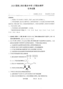 2025年T8高三下学期3月化学试题及答案