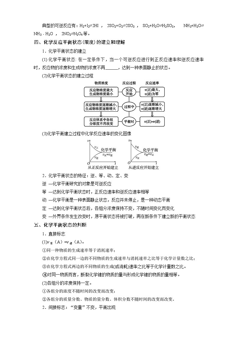 专题05 化学反应的速率与限度(知识串讲+专题检测)(原卷版)第3页