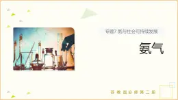 7.2 課時1 氨氣   課件 2024-2025學年高一化學蘇教版（2019）必修2