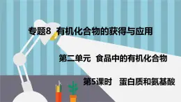 蘇教版高中化學必修2 8-2《第二單元__第5課時_蛋白質(zhì)和氨基酸》課件