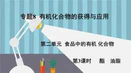 蘇教版高中化學必修2 8-2《第二單元_第3課時_酯_油脂》課件