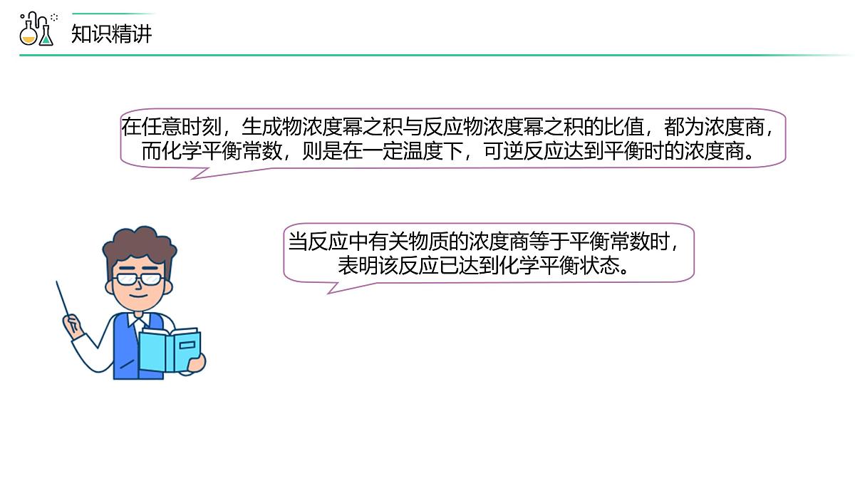 苏教版高中化学选择性必修1 2-2《第3课时 化学平衡常数》课件第5页