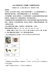 广东省深圳市2025届高三下学期第一次调研考试化学试卷（Word版附解析）