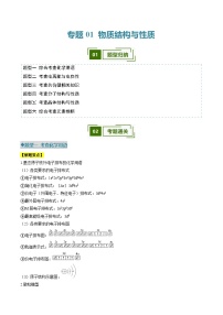 专题01 物质结构与性质（考题猜想）（六大题型）-2024-2025学年高二化学下学期期中考点整理（人教版2019）试题（含答案）