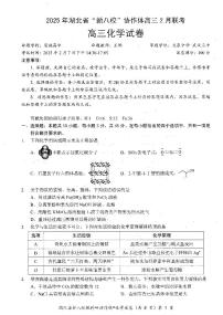 2025届湖北省“新八校”协作体高三下学期2月联考 化学试卷（含答案）
