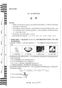 2025届河南省天一大联考高三3月春季模拟检测化学试卷（含答案）