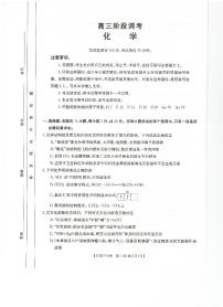 甘肃省武威市2023-2024学年高三上学期1月期末 化学试卷（含答案）