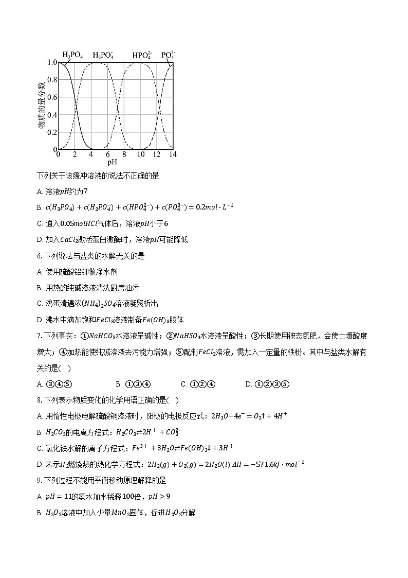 新课标高考化学专题训练 《盐类水解的应用》综合训练第2页