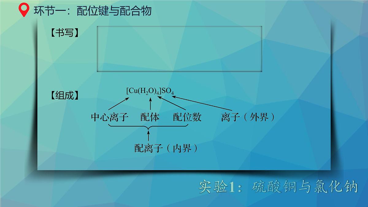 第三章第四节《配合物与超分子》课件 人教版(2019)高中化学选择性必修二第6页