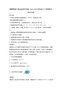 新疆维吾尔自治区部分名校2023-2024学年高二下学期期中联合考试化学试卷（解析版）