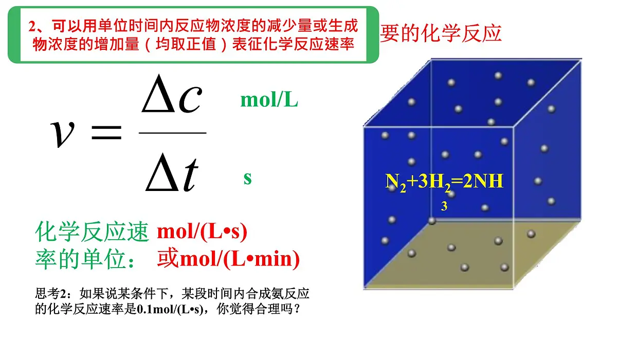 6.2.1《化学反应的速率》课件 人教版高中化学必修第二册第5页