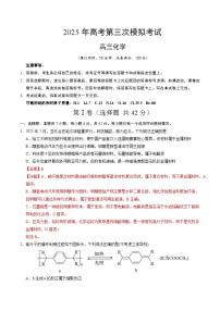 2025年高考第三次模拟考试卷：化学（全国卷）（解析版）
