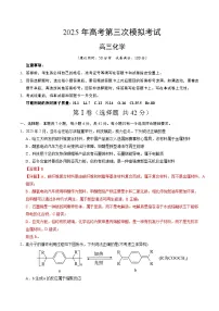 2025年高考第三次模拟考试卷:化学(全国卷)(解析版)