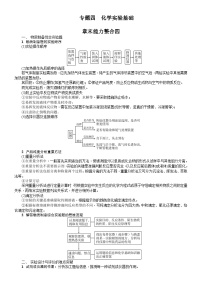 专题四　化学实验基础  章末能力整合四 学案（含答案）2026届高三化学一轮总复习
