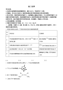 黑龙江省九师联盟2025届高三下学期3月质量检测化学试题（原卷版+解析版）