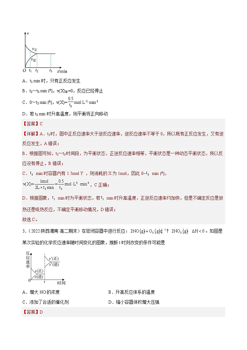 专题06 化学平衡相关图像-备战2022-2023学年高二化学上学期期末考试真题汇编(人教版2019选择性必修1)(解析版)第2页