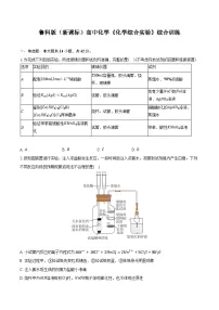 鲁科版（新课标）高考化学专题练习 《化学综合实验》综合训练