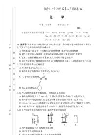 2025届湖南省长沙市第一中学高三上学期月考(四) 化学试卷（含答案）