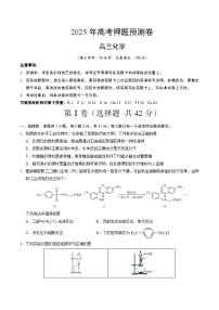 2025年高考押题预测卷：化学（全国卷02）（考试版）