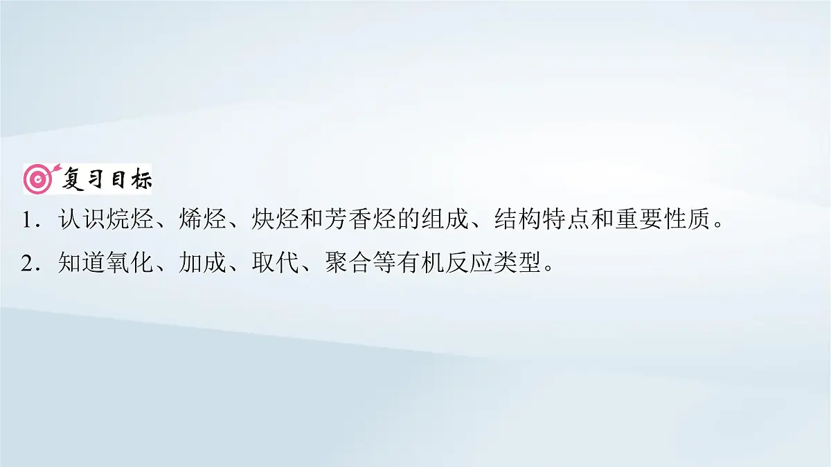 2025届高考化学一轮总复习课件 第10章 有机化学基础第49讲 烃第2页
