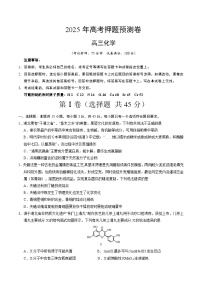 2025年高考押题预测卷：化学（湖北卷02）（考试版）