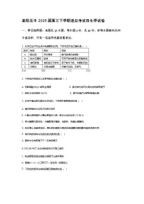 湖北省襄阳市第五中学2025届高三下学期三模化学试题(高考模拟)