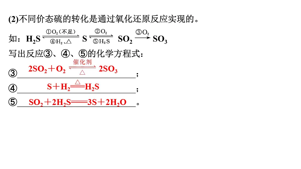 2026年高考化学一轮复习PPT课件 第18讲 含硫物质的转化 酸雨的防治第7页