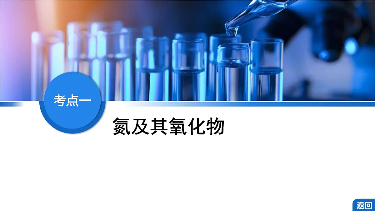 2026年高考化学一轮复习PPT课件 第19讲 氮及其氧化物 硝酸第4页
