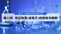 2026年高考化学一轮复习PPT课件 第23讲 常见物质(或离子)的检验与推断
