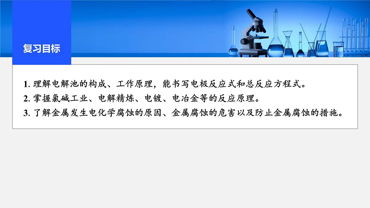 2026年高考化学一轮复习PPT课件 第36讲 电解池 金属的腐蚀与防护第2页