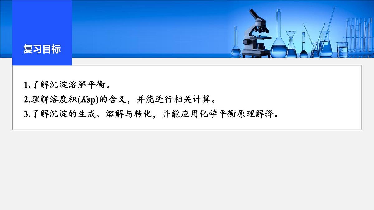 2026年高考化学一轮复习PPT课件 第51讲 沉淀溶解平衡第2页
