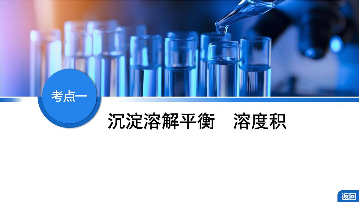 2026年高考化学一轮复习PPT课件 第51讲 沉淀溶解平衡第4页