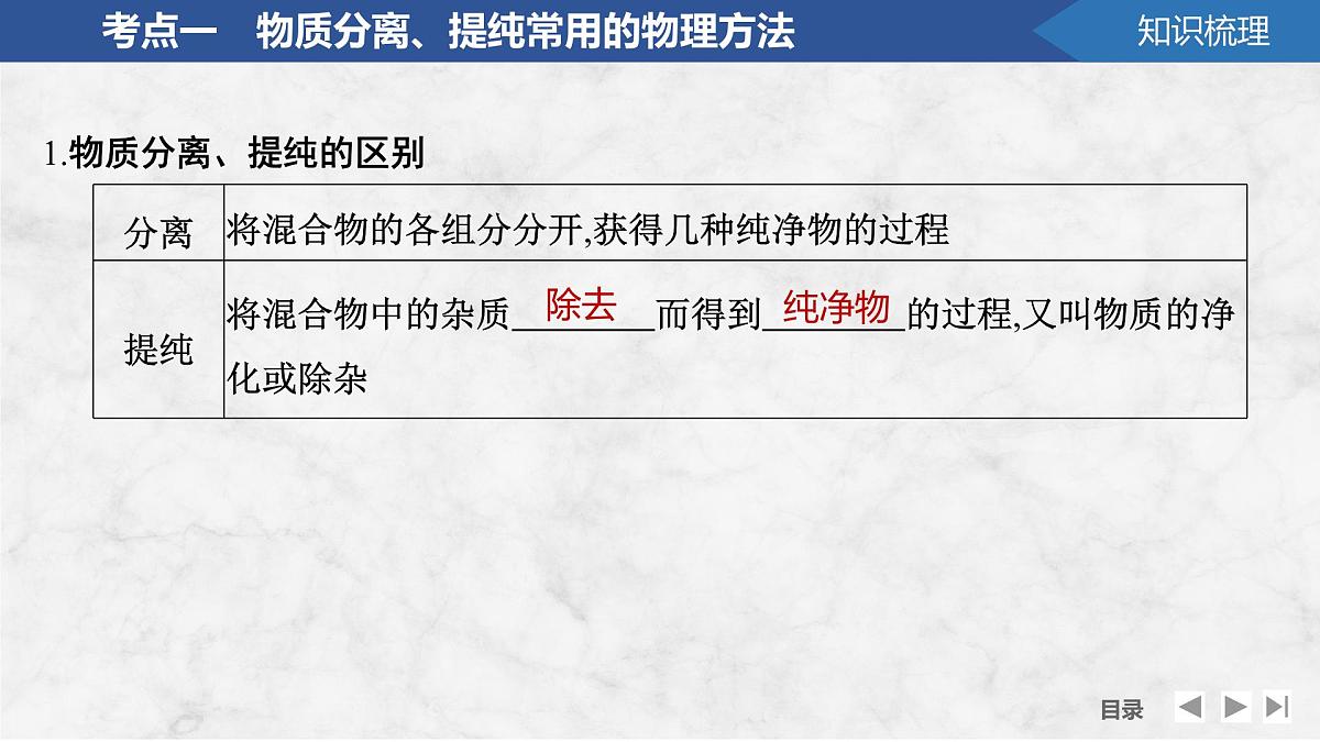 2026年高考化学总复习备课课件 第2讲 物质分离与提纯第5页