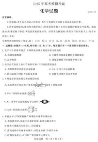 山东省济宁市2025届高三下学期5月三模化学试题（高考模拟）