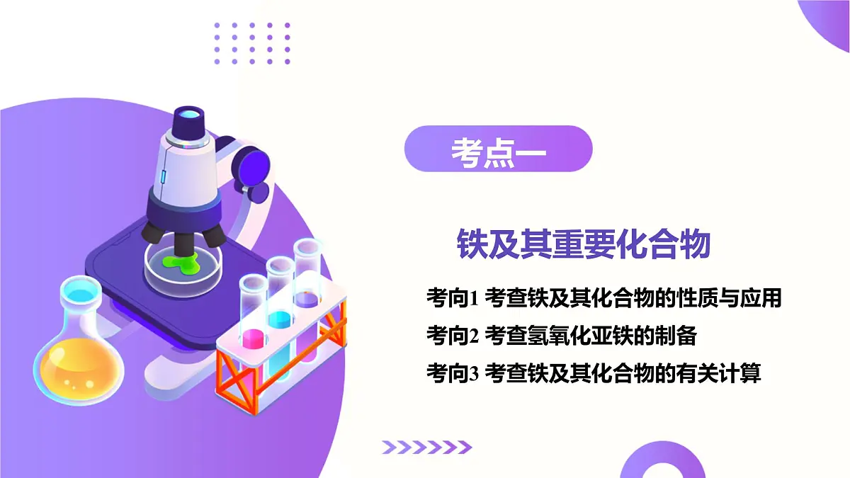 2025年高考化学二轮复习课件 第02讲 铁及其重要化合物第8页