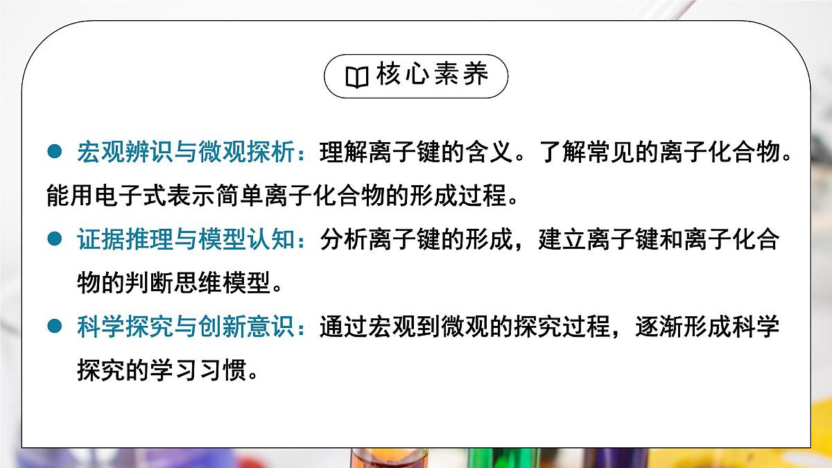【核心素养】人教版高中化学必修一《 化学键》 第一课时课件第2页