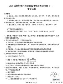 贵州六校联盟2024-2025学年高二下学期高考实用性联考（一）化学试题+答案