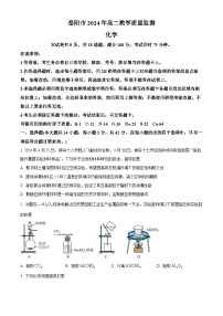 湖南省岳阳市2023-2024学年高二下学期期末考试化学试题.zip