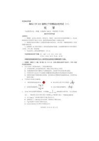 湖北省黄石二中2025届高三下期适应性考试（一）化学试卷含答案
