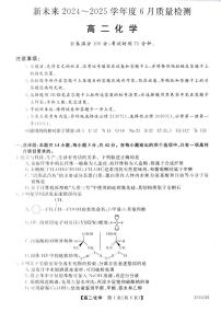 河南新未来2025年高二下学期6月质检化学试题+答案
