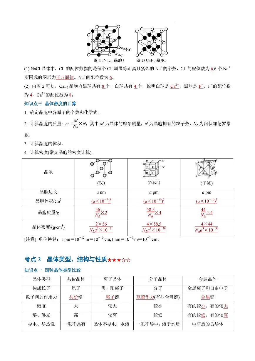 晶体 配合物(解析版)第2页