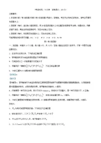 四川省乐山校2024_2025学年高三化学上学期10月月考试题含解析