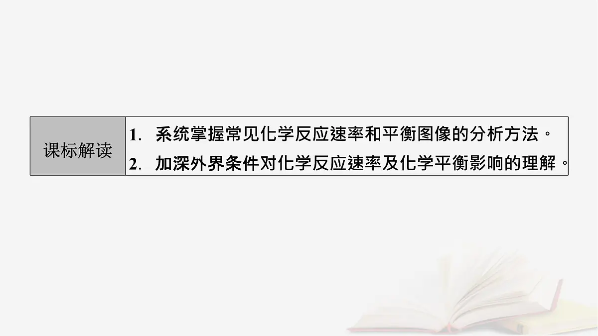 2026届高考化学一轮总复习第7章化学反应速率与化学平衡第35讲化学反应速率和平衡图像及分析课件第3页
