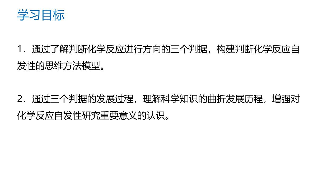 苏教版高中化学选择性必修第一册2.2.1《化学反应的方向》课件第2页