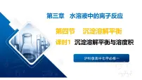 高中沉淀溶解平衡完美版课件ppt