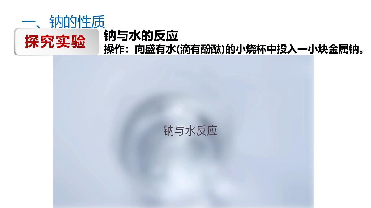 苏教版高中化学必修第一册3.2.1《钠的性质与制备》课件第6页