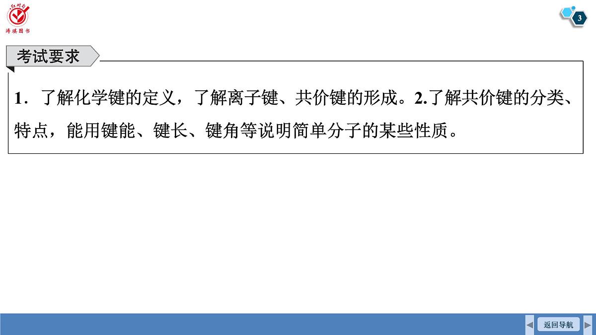 高考化学精品【一轮复习】PPT第六章 第二十八讲 化学键第3页
