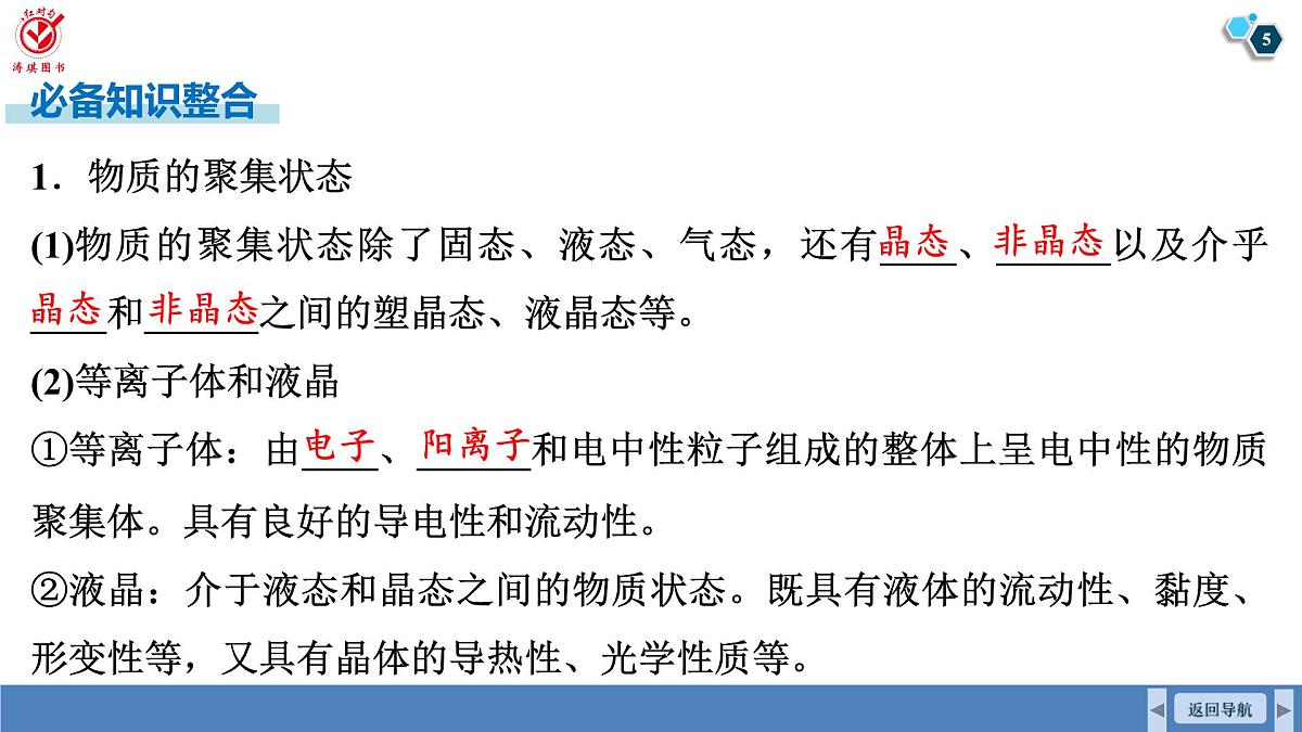 高考化学精品【一轮复习】PPT第六章 第31讲 晶体结构与性质第5页